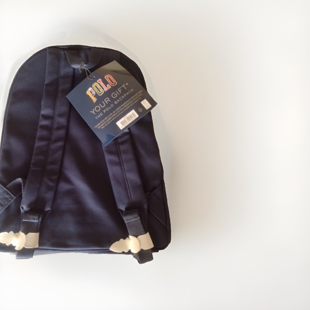 Ralph Lauren Polo Multicolor Logo Backpack - Picture 3 of 4